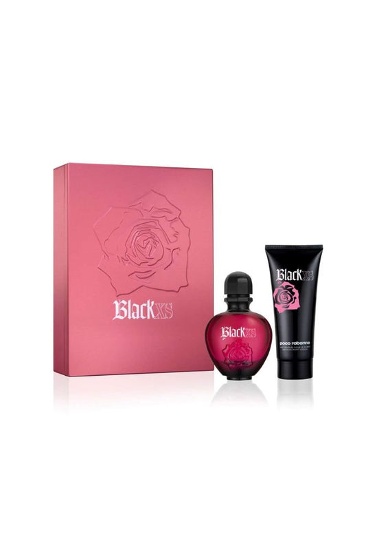 BLACK XS L'EXCES FOR HER EDP 80ML + BL 100ML SET