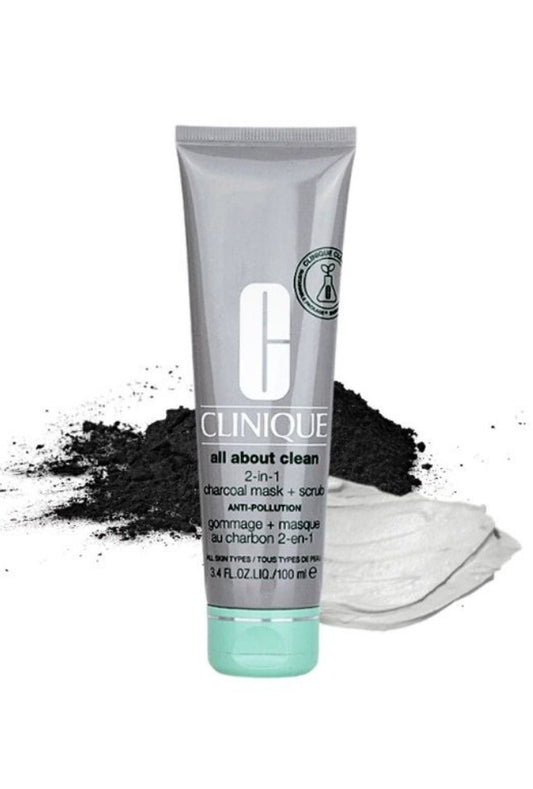ALL ABOUT CLEAN 2IN1 CHARCOAL MASK + SCRUB ANTI POLLUTION 100ML